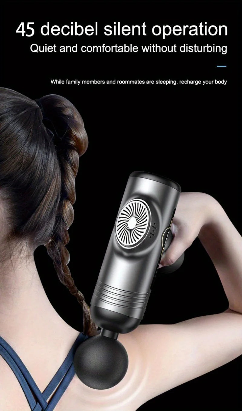 Professionell Massagepistol – 99 Hastigheter för Nacke & Rygg